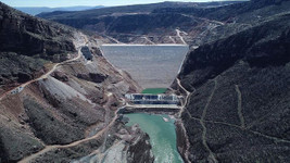 Türkiye'nin ve Avrupa'nın en yüksek barajı bitiyor