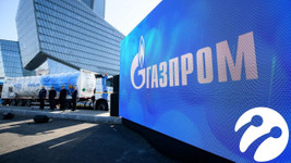 Gazprom hisseleri 350 rubleyi geçerek 13 yılın zirvesine ulaştı