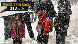 Son Dakika: Okullara kar engeli! Cuma günü nereler tatil?