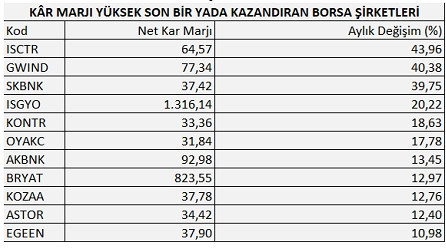 Borsa İstanbul'un en çok kazandıran hisseleri