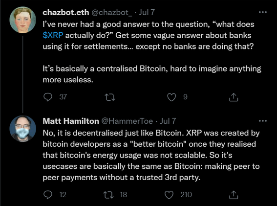Matt Hamilton: Ripple temelde Bitcoin ile aynı - Resim : 1