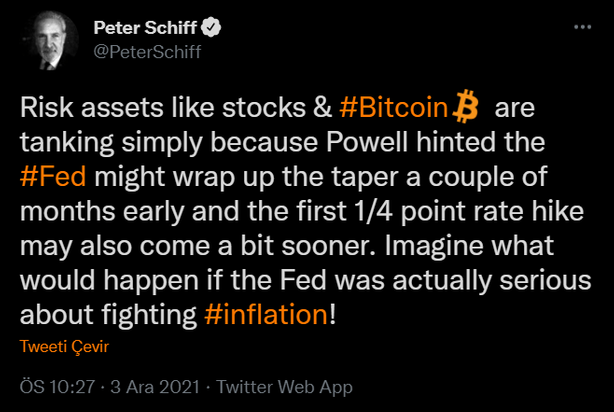 Bitcoin karşıtı analist Peter Schiff, düşüşün nedenini açıkladı - Resim : 1