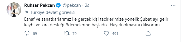 Bakan Pekcan duyurdu! Gelir kaybı ödemeleri başladı! Kimler başvurabilecek? Nasıl başvuru yapılabilir? - Resim : 1