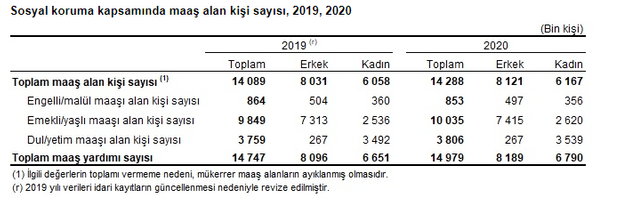 Sosyal koruma harcamaları 2020 yılında ne kadar oldu? - Resim : 4