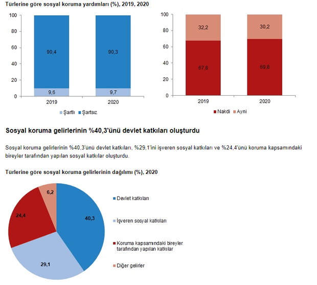 Sosyal koruma harcamaları 2020 yılında ne kadar oldu? - Resim : 3