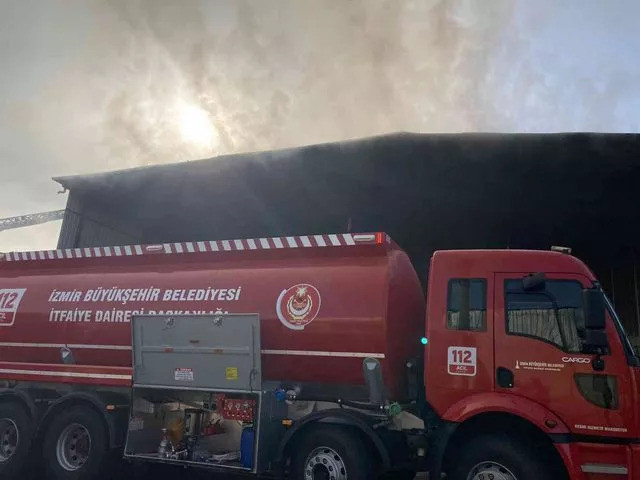İzmir yangın