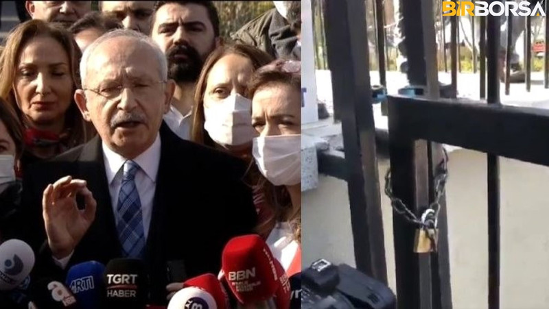 Kılıçdaroğlu MEB'e alınmadı! Bakanlık kapısına kilit vuruldu - Resim : 4