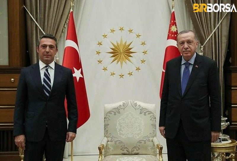 Cumhurbaşkanı Erdoğan, Fenerbahçe Kulübü Başkanı Ali Koç ile görüştü