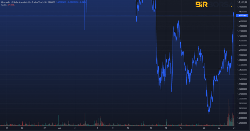 algorand coin grafik