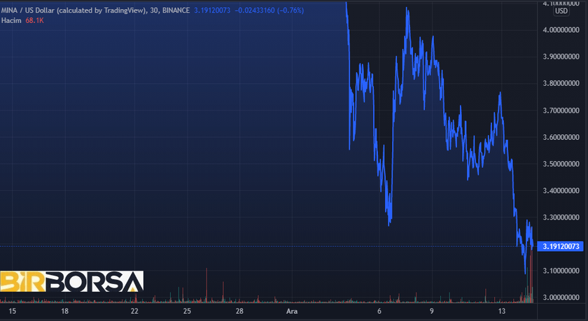 mina coin grafik