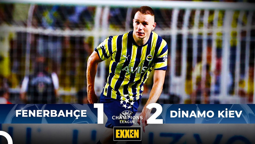 Fenerbahçe Maç Özeti: Fenerbahçe 1 – Dinamo Kiev 2 