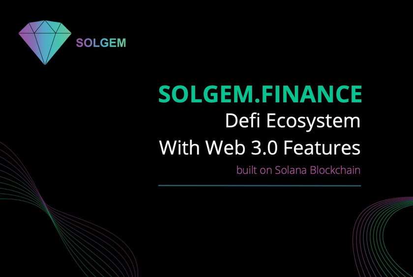 Solgem.Finance, Solana blockchain üzerine kurulan defi ekosistemi - Resim : 1