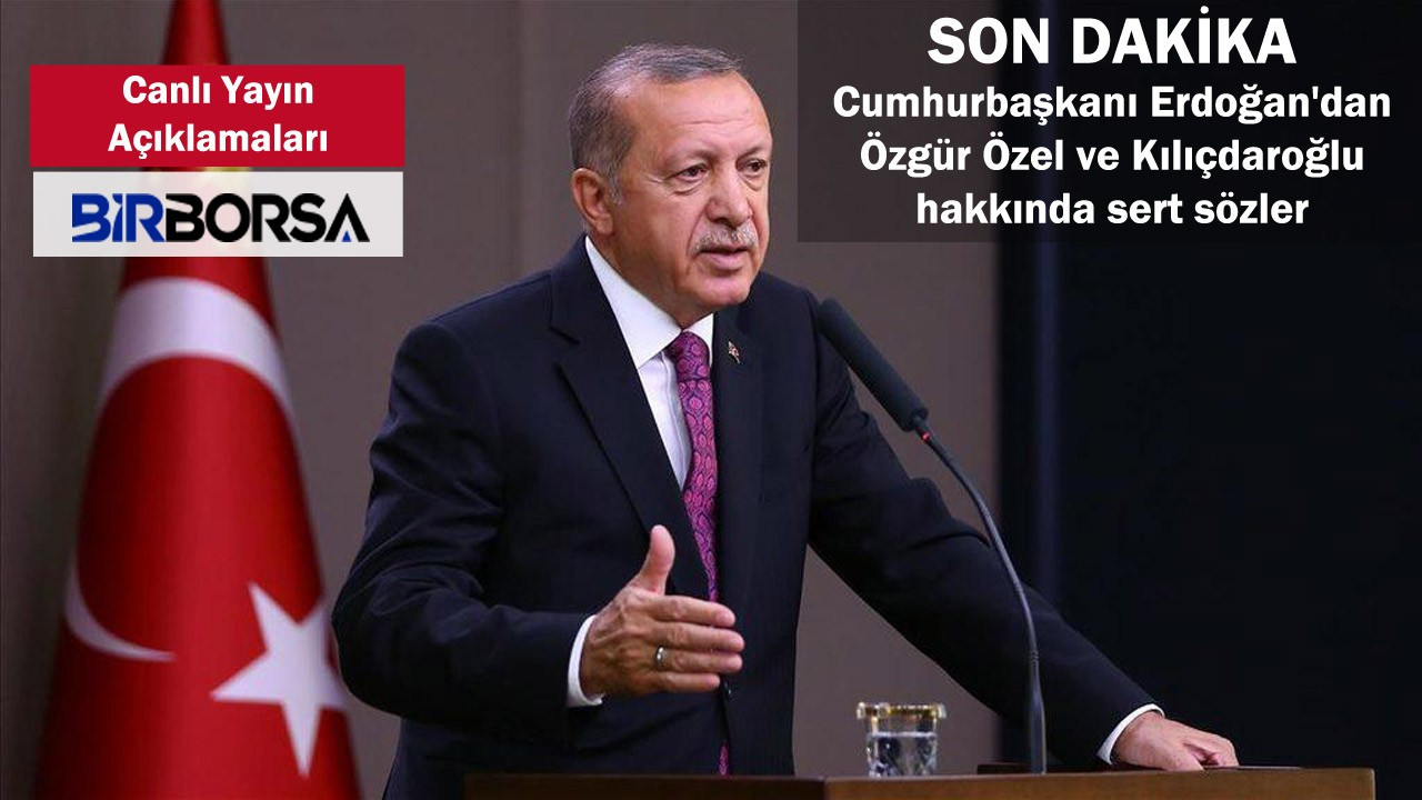 Son dakika: Cumhurbaşkanı Erdoğan'dan sert sözler