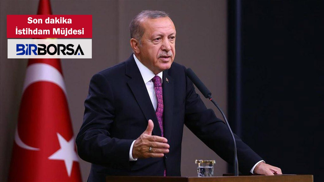 Cumhurbaşkanı Erdoğan büyük açılışta müjdeyi verdi!